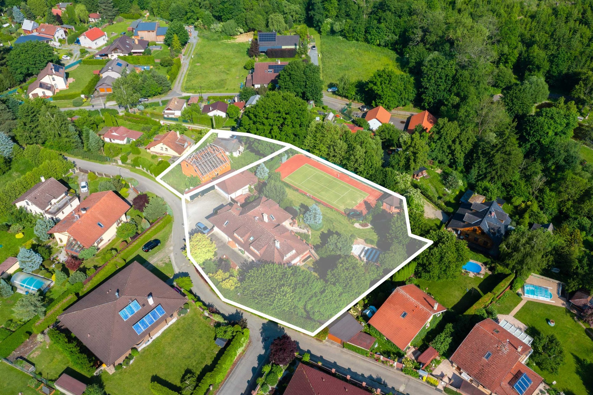 Prodej pozemku pro bydlení, 4 025 m², Libeř