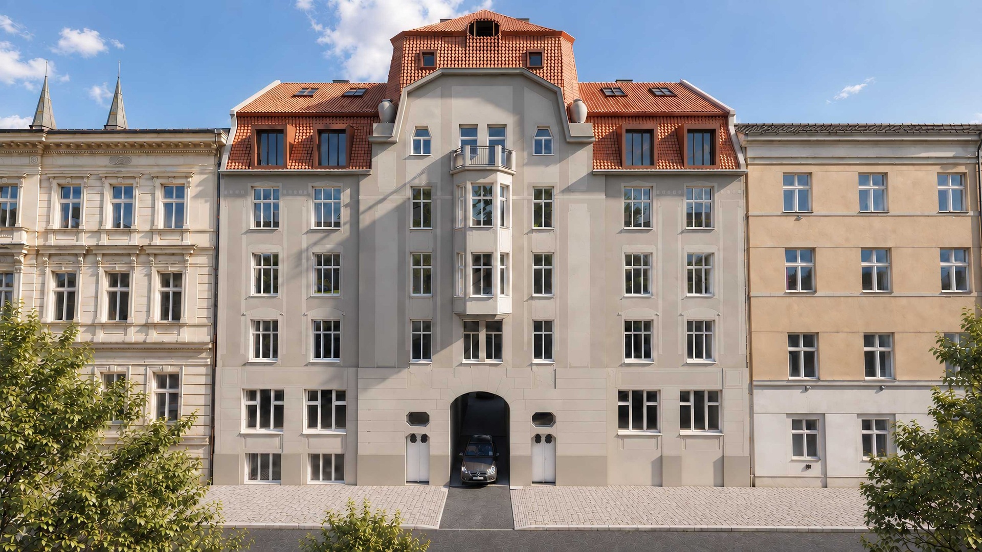Prodej bytu 2+kk v projektu Pernerova 31, 56 m², Praha 8 - Karlín — fotografie 1