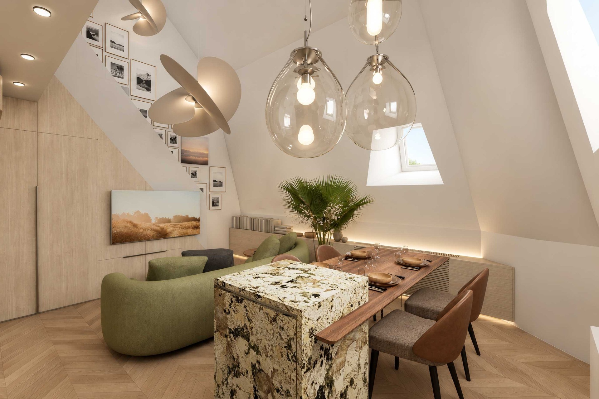 Prodej bytu 2+kk v projektu Pernerova 31, 62 m², Praha 8 - Karlín — fotografie 5