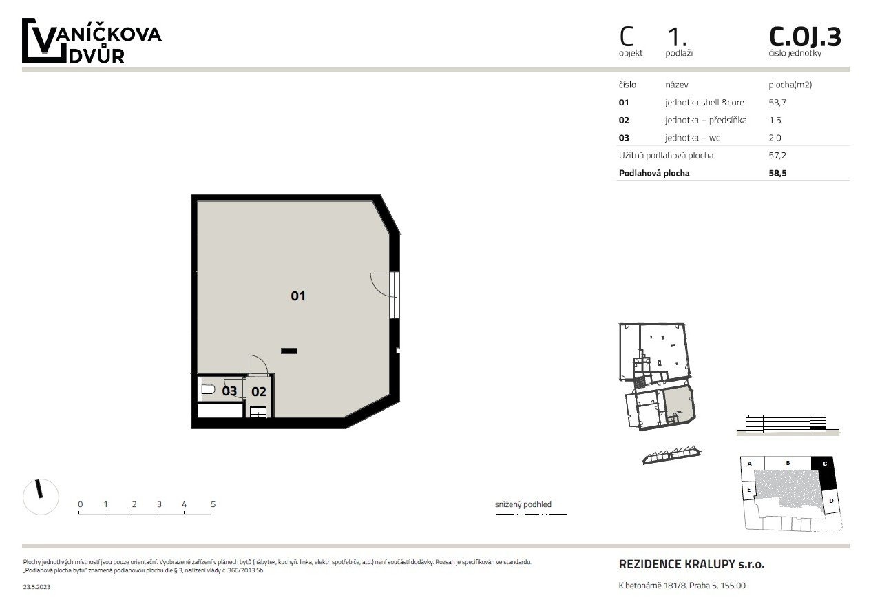 Pronájem obchodního prostoru, 58 m², Kralupy nad Vltavou — fotografie 10