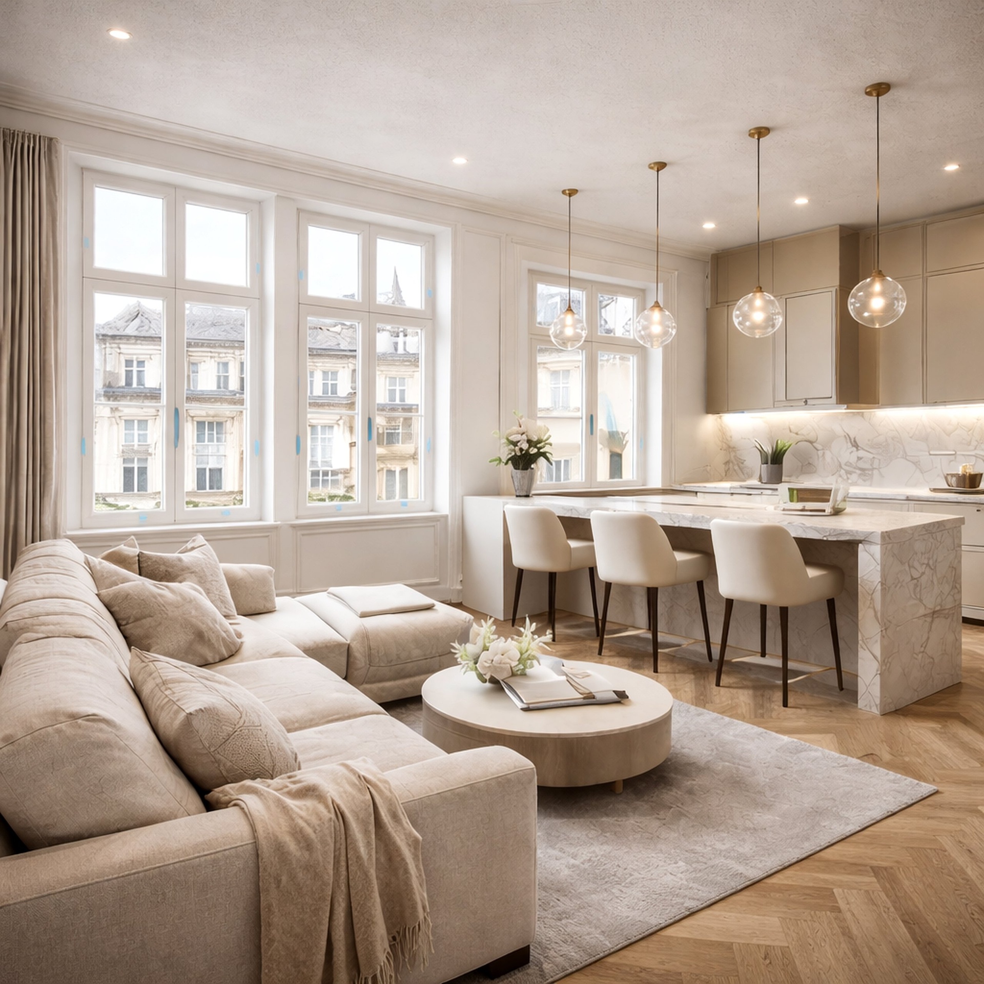 Prodej bytu 3+kk po rekonstrukci, 85 m², Praha 3 - Vinohrady