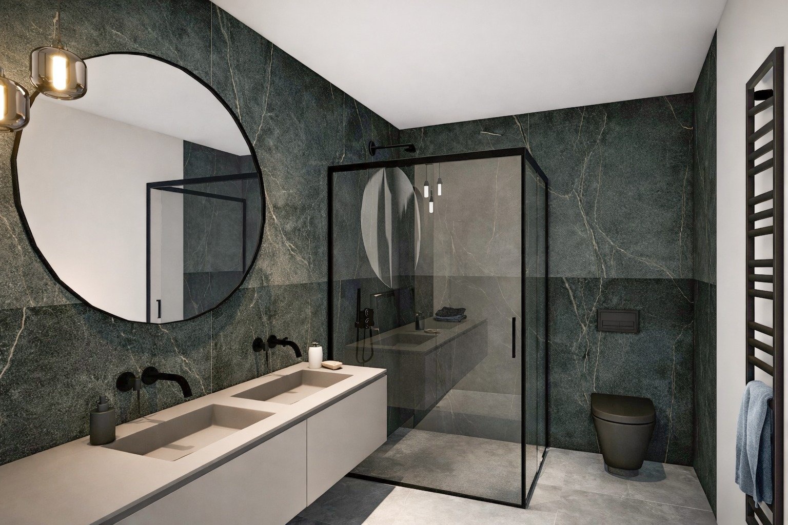 Prodej novostavby rodinného viladomu, 310 m², s pozemkem 1372 m2 , Praha 6 — fotografie 10
