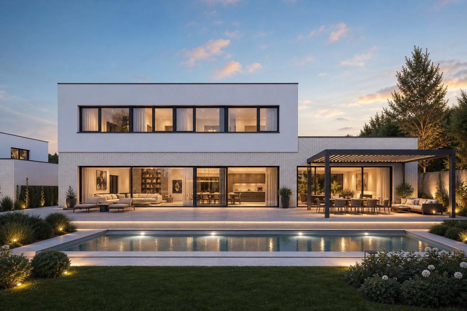 Prodej novostavby rodinného viladomu, 310 m², s pozemkem 1372 m2 , Praha 6 — fotografie 12