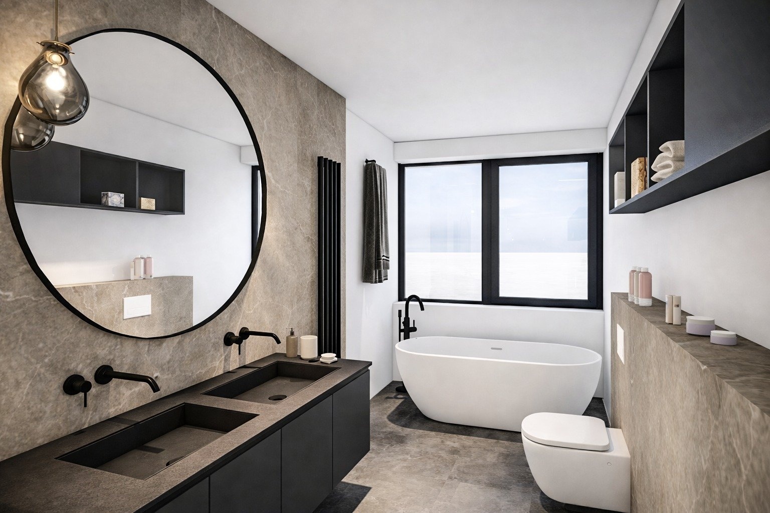 Prodej novostavby rodinného viladomu, 310 m², s pozemkem 1372 m2 , Praha 6 — fotografie 8