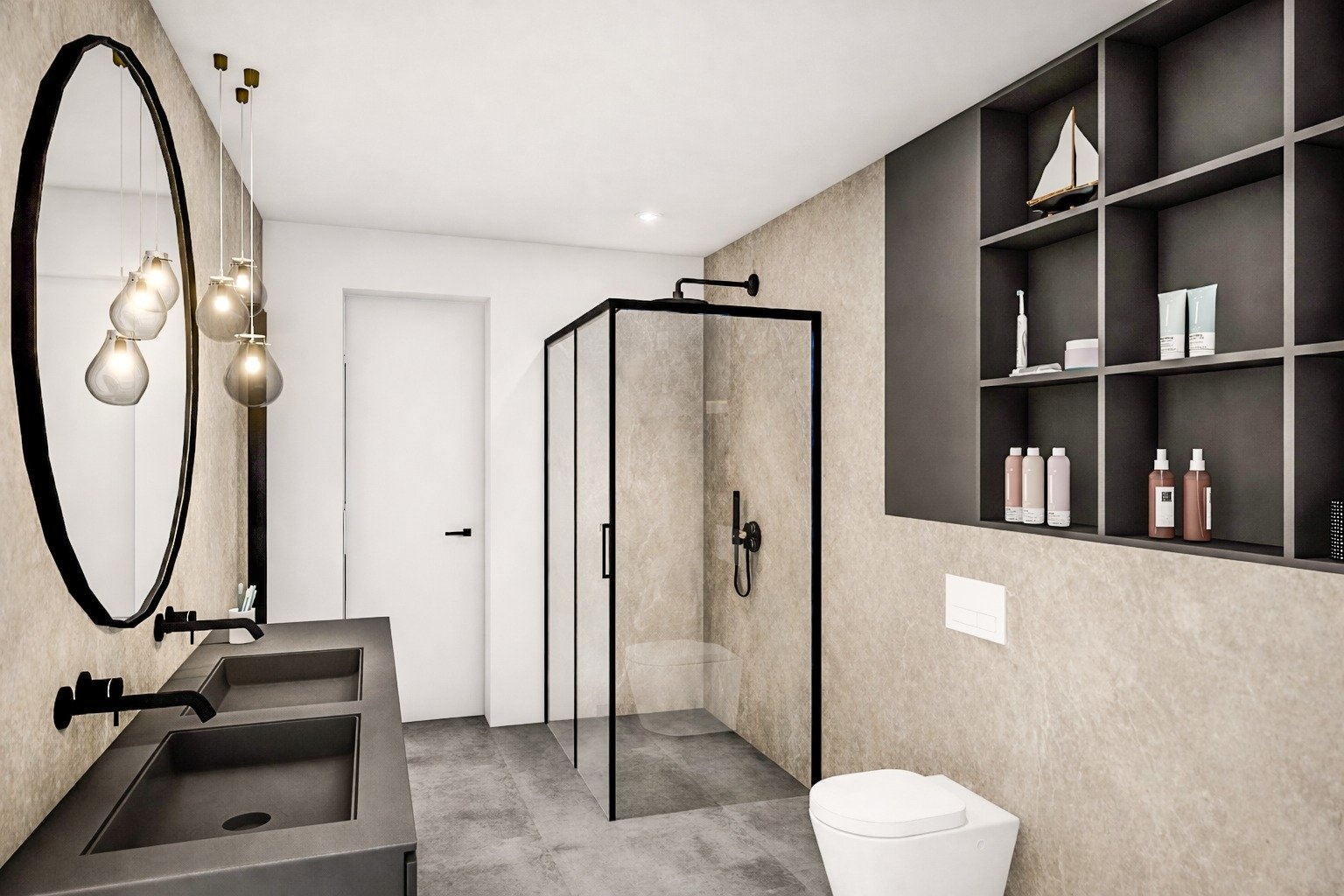 Prodej novostavby rodinného viladomu 310 m² a s pozemkem 1162 m2, Praha 6 — fotografie 5