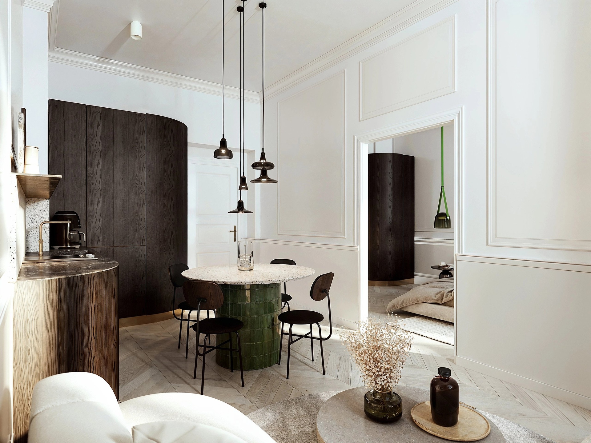 Prodej elegantního bytu 2+kk, 59 m², Praha 4 - Nusle — fotografie 7