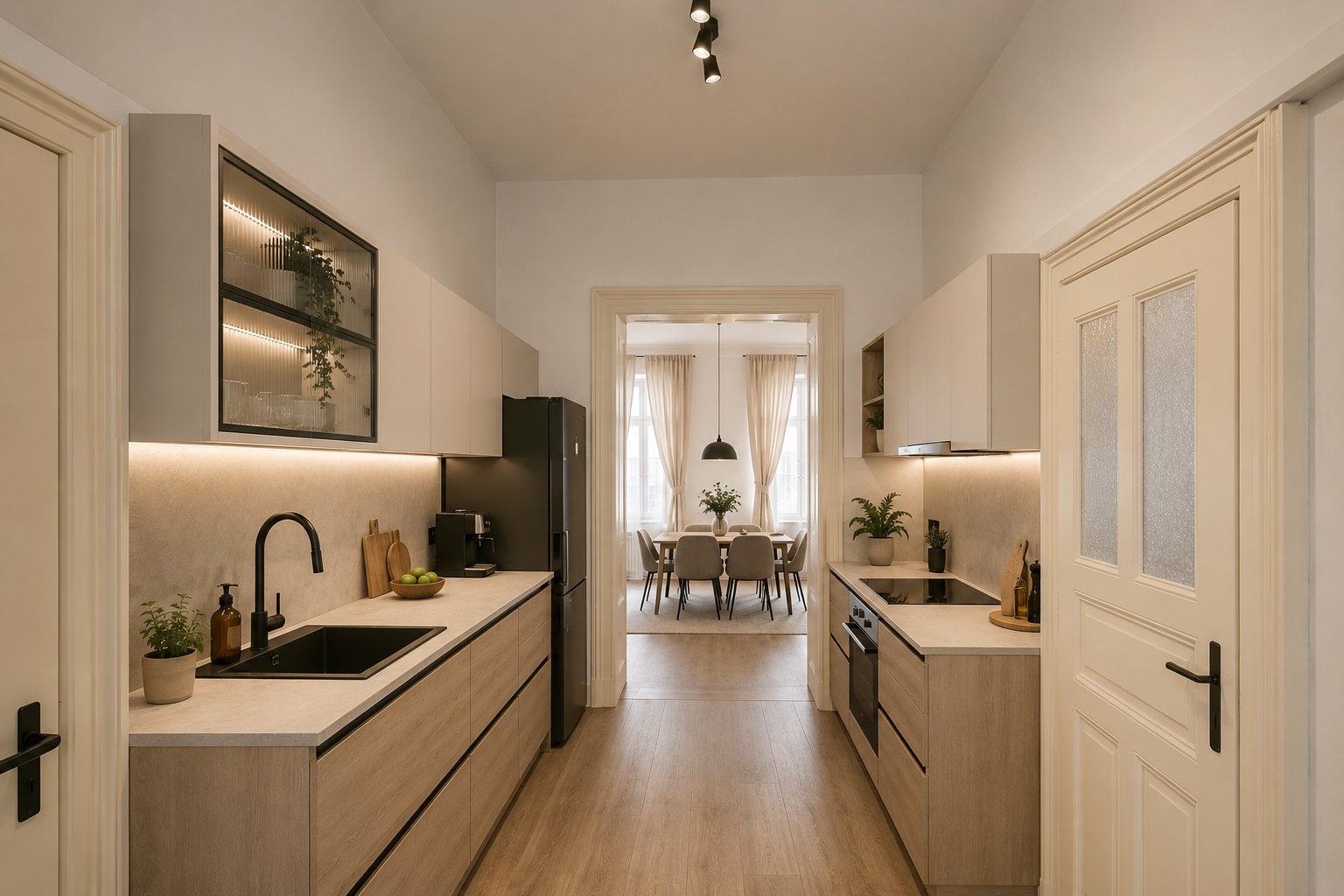 Prodej světlého bytu 3+1, 95 m², Praha 8 - Karlín