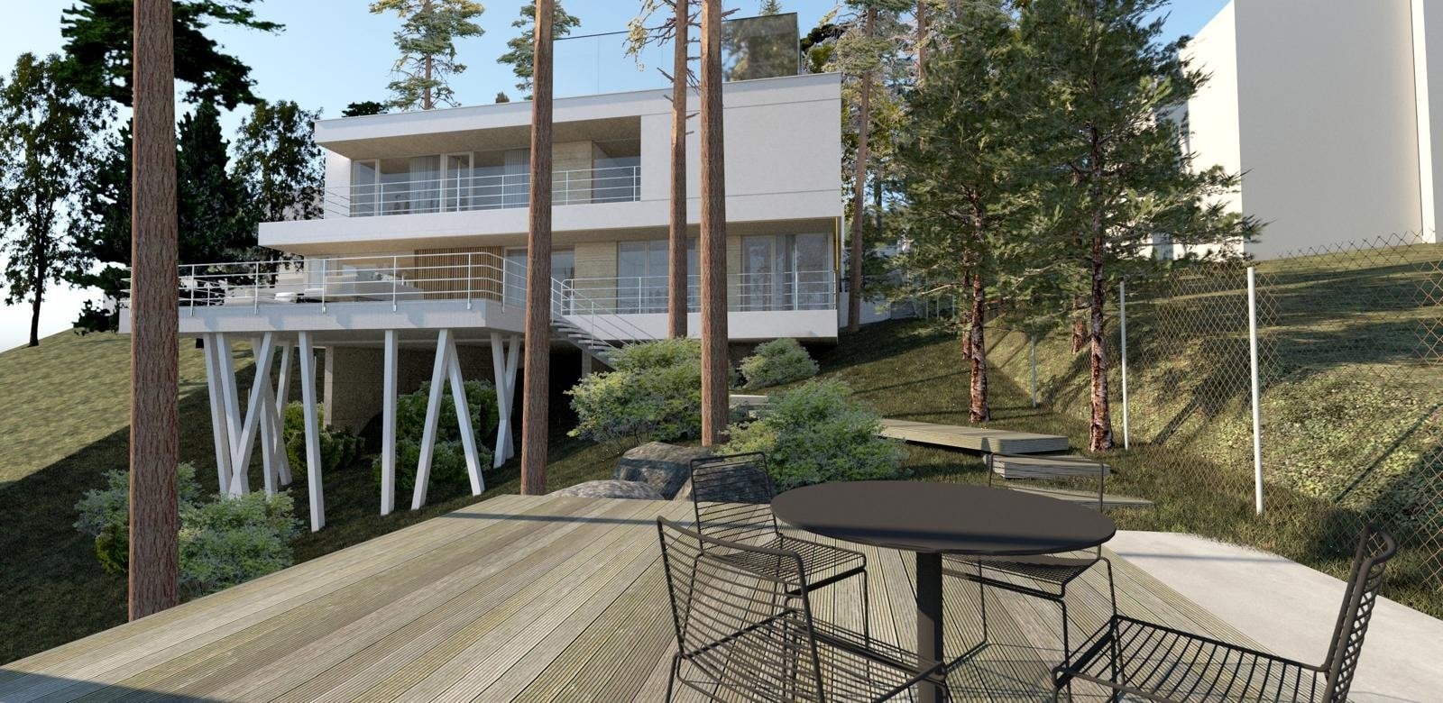 Prodej výjimečného stavebního pozemku, 1 200 m², Praha 5 - Hlubočepy