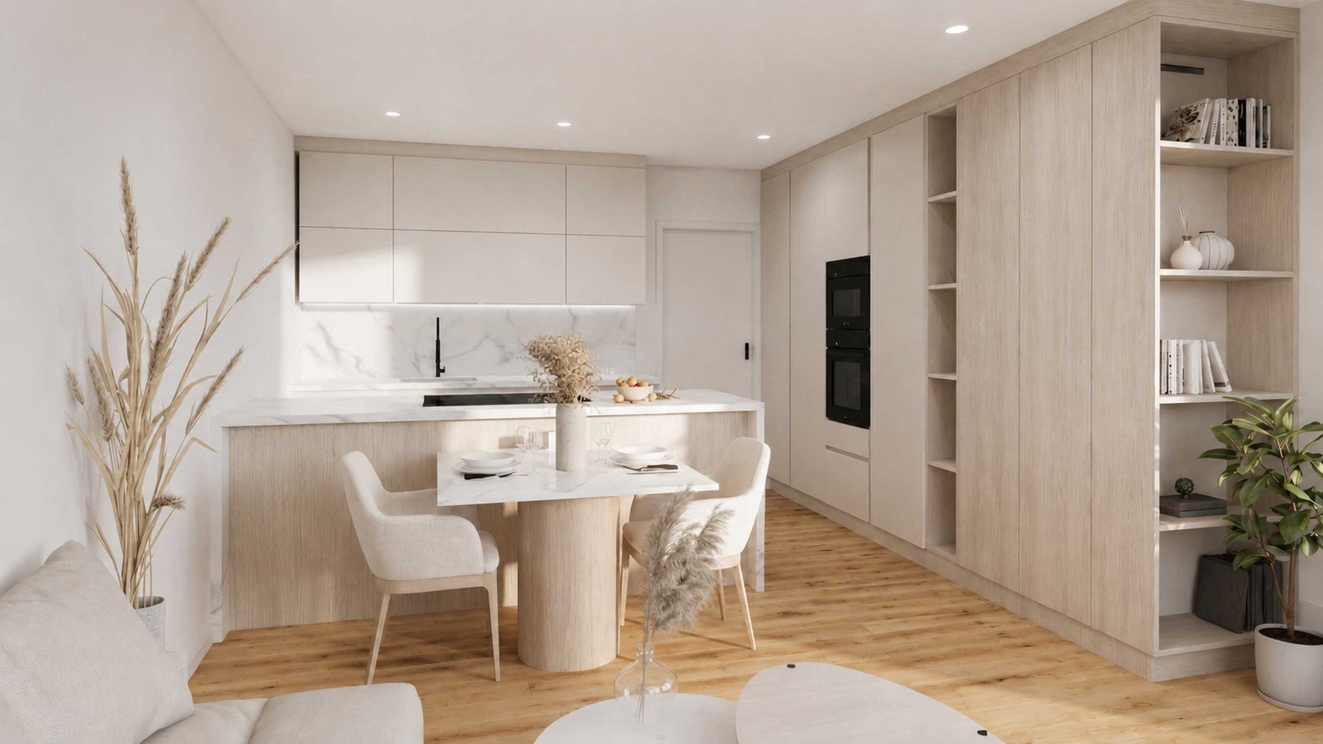 Prodej bytu 2+kk v projektu Linie Uhříněves, 56 m², Praha 10 - Uhříněves — fotografie 1