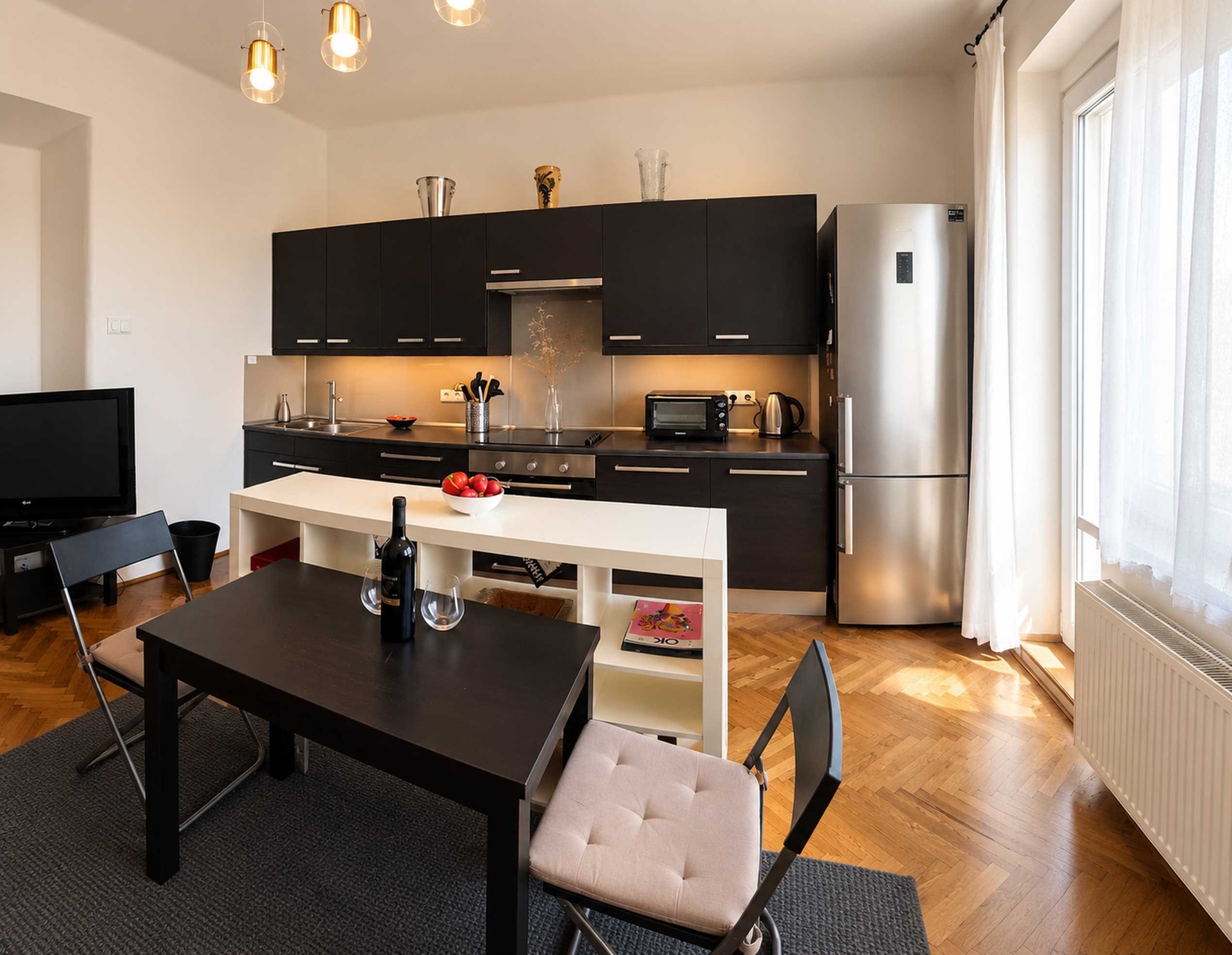 Pronájem bytu 2+kk s terasou, 49 m², Praha 5 - Smíchov — fotografie 6